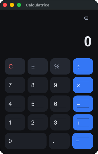 A calculator